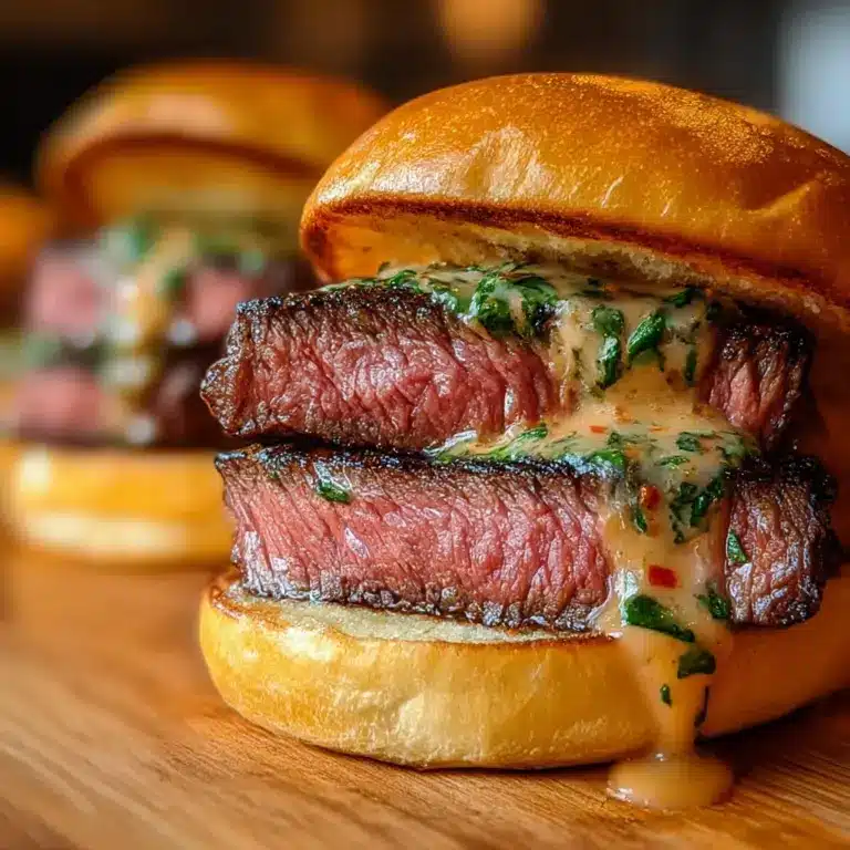 Cowboy Butter Steak Sliders Recipe