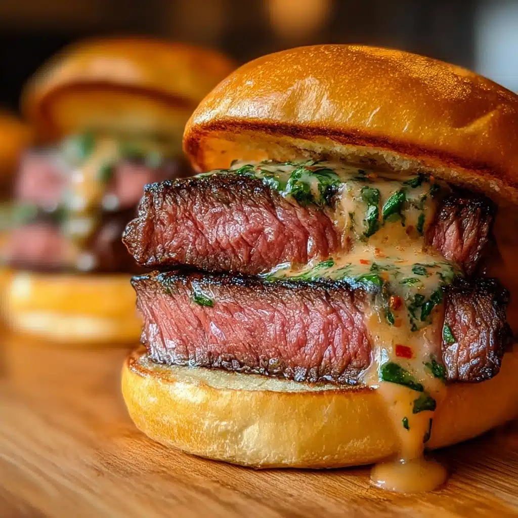 Cowboy Butter Steak Sliders Recipe - Recipe Image