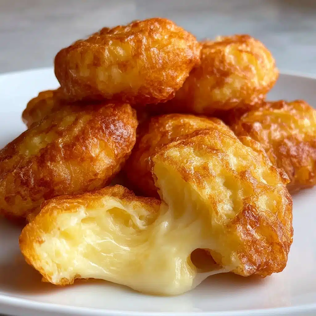 Crispy Mashed Potato Cheese Puffs Recipe - Recipe Image
