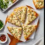 The Viral Chicken Alfredo Garlic Bread