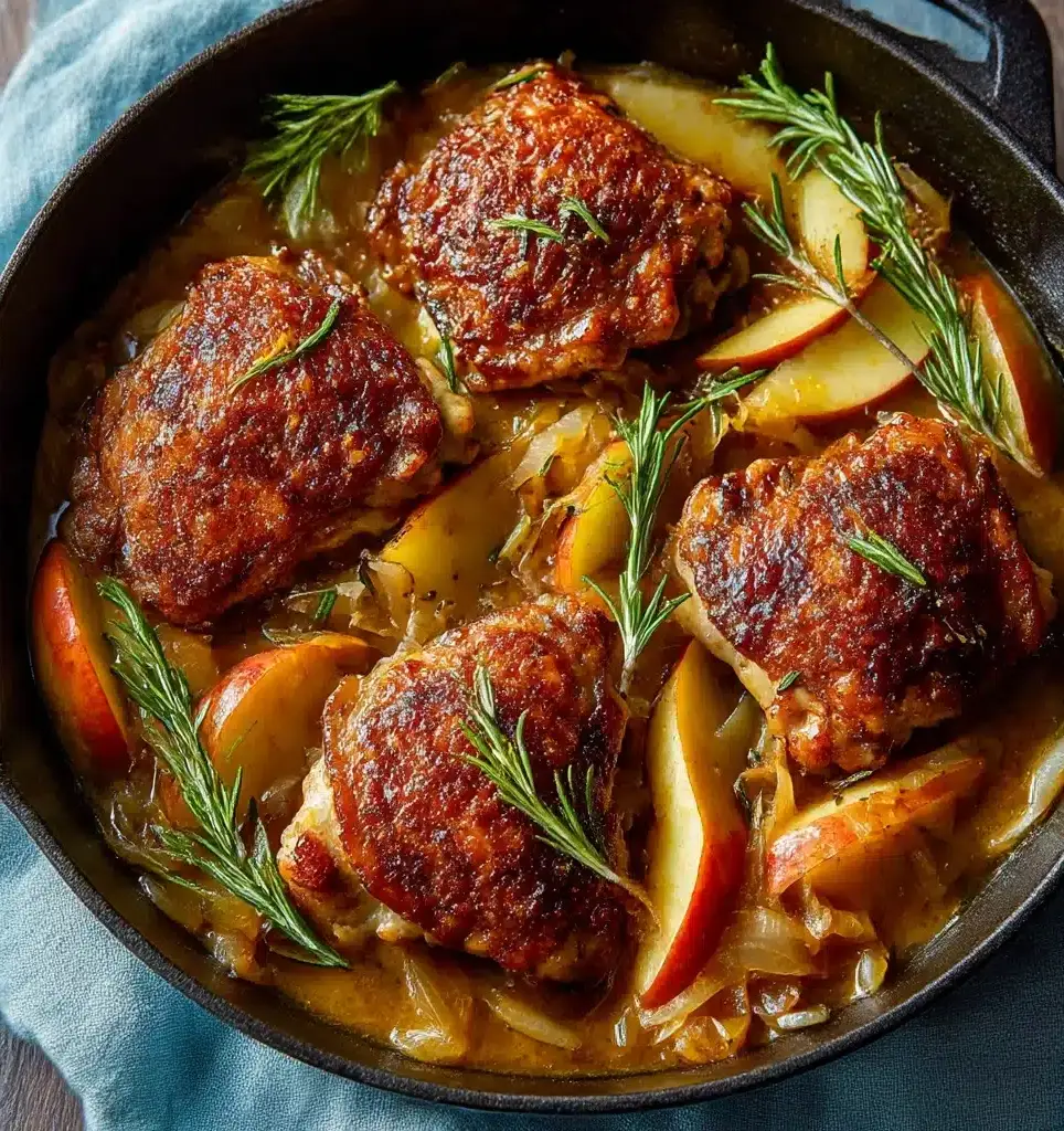 Rosemary Apple Cider Chicken Recipe