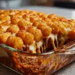 Chili Cheese Tater Tot Casserole Recipe
