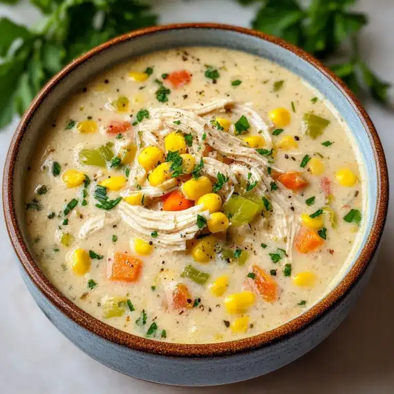 Crockpot Chicken Corn Chowder Recipe