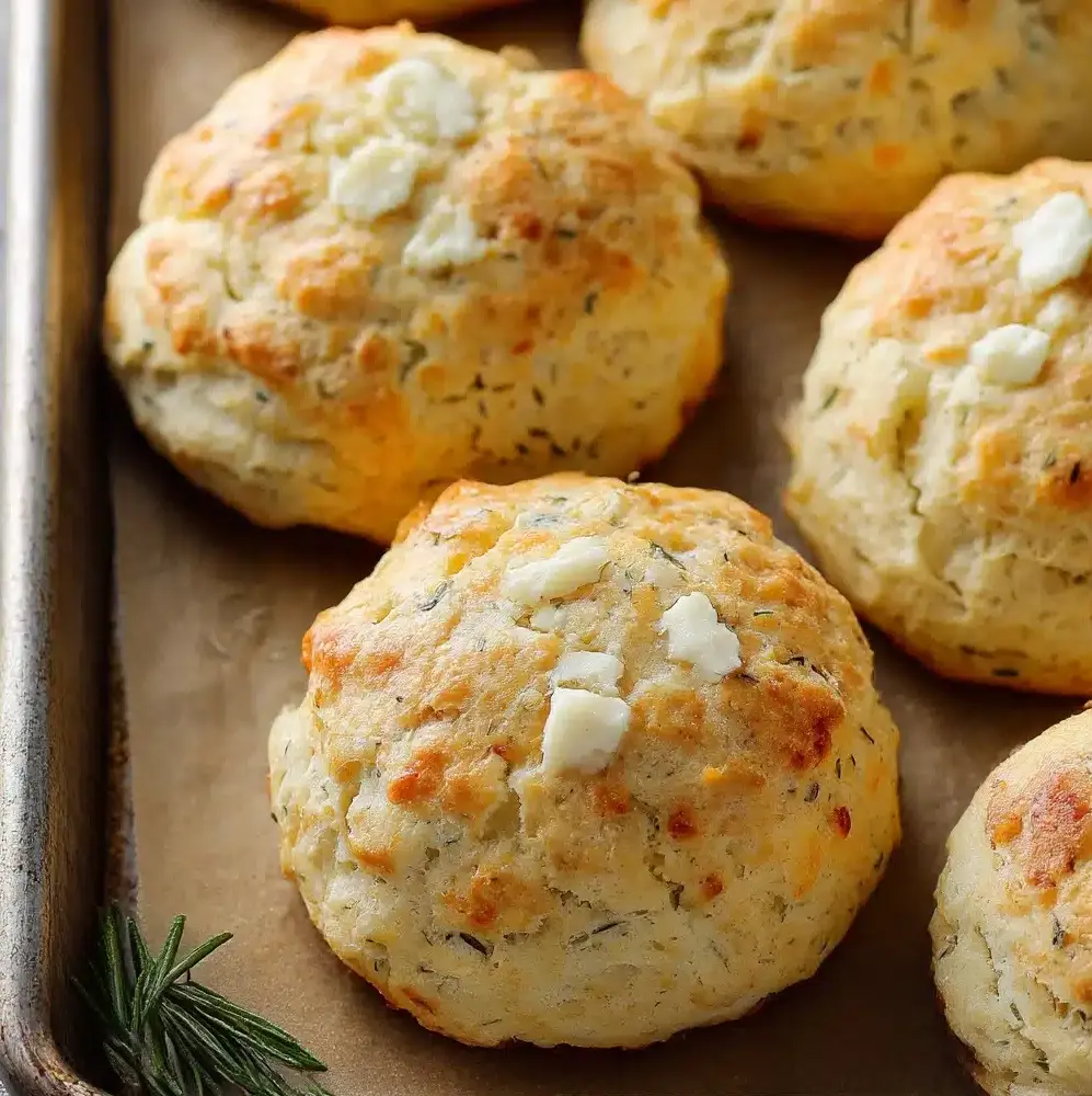 Rosemary Goat Cheese Biscuits Recipe