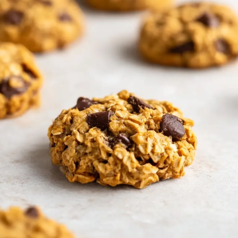 Healthy Pumpkin Oat Cookies Recipe