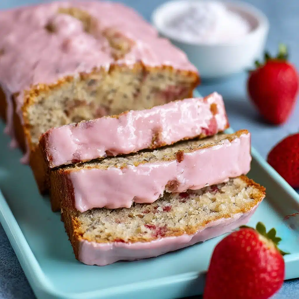 Strawberry Banana Bread Recipe - Recipe Image
