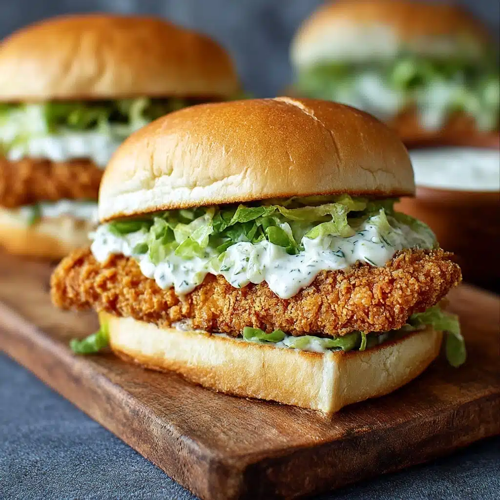 Crispy Chicken Caesar Sandwich Recipe - Recipe Image