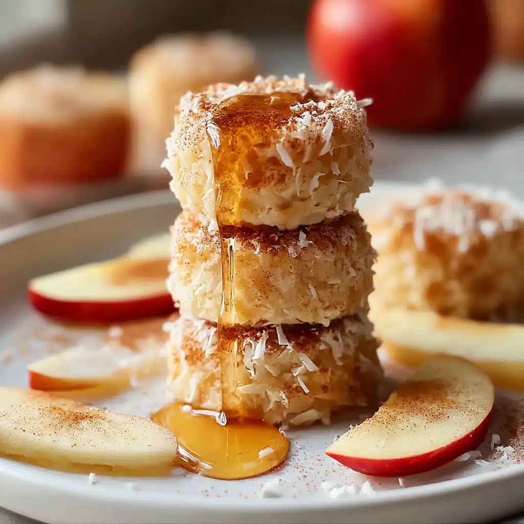 Cinnamon Apple Cottage Cheese Bites Recipe - Recipe Image