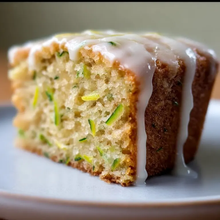 Delicious Lemon Zucchini Bars with Glaze Recipe