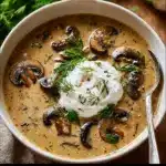 Hungarian Mushroom Soup Recipe