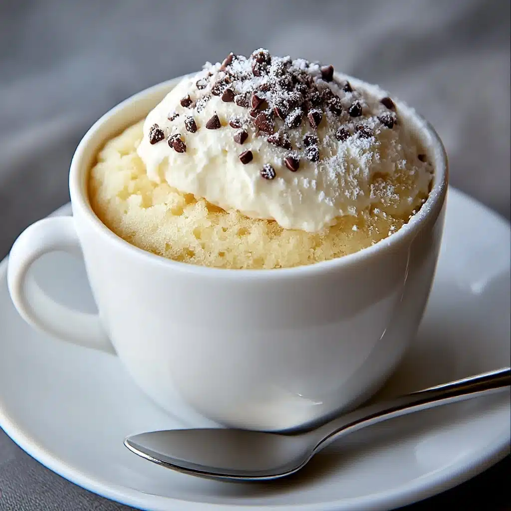 Vanilla Mug Cake Recipe - Recipe Image