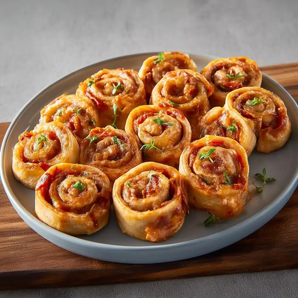 Tortilla Pizza Rolls Recipe - Recipe Image