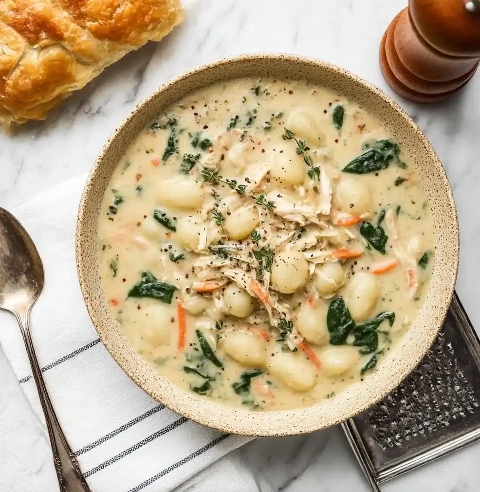 Tasty Rotisserie Chicken Gnocchi Soup Recipe