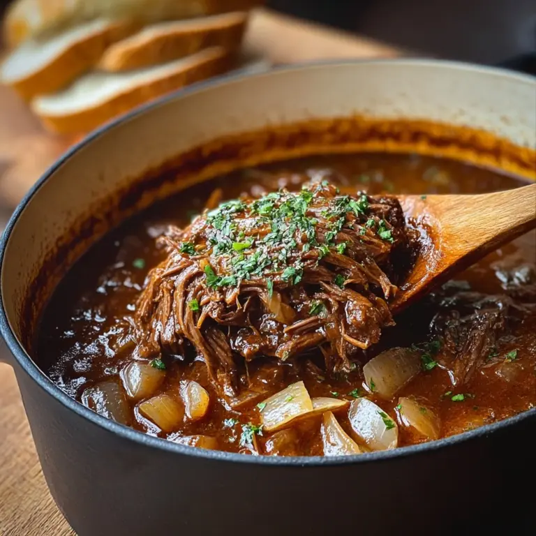 Savory French Onion Pot Roast Recipe
