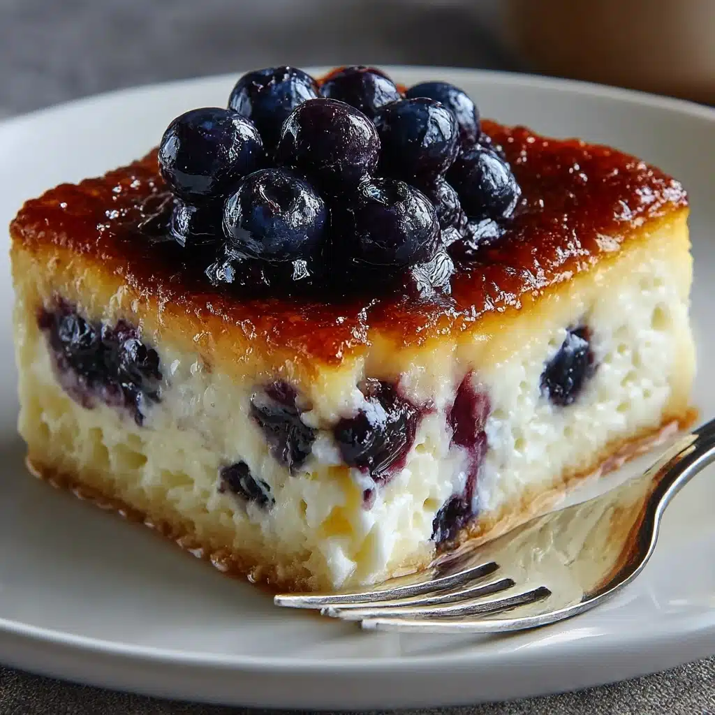 Blueberry Cottage Cheese Breakfast Bake Recipe - Recipe Image