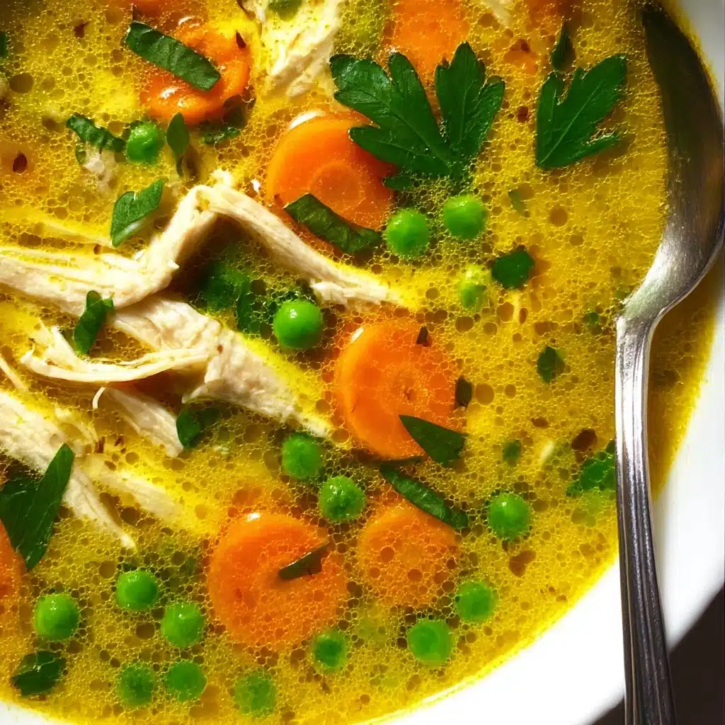Anti Inflammatory Turmeric Chicken Soup Recipe - Recipe Image