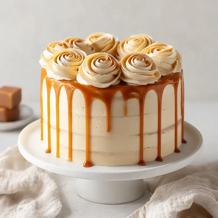 Irresistible Salted Caramel Cake for Unforgettable Celebrations