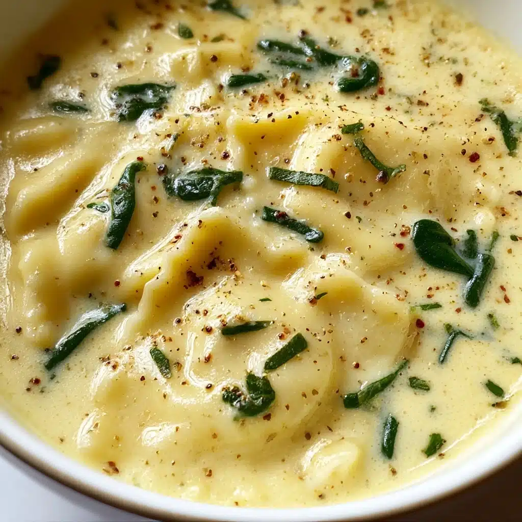 Alfredo Lasagna Soup Recipe - Recipe Image