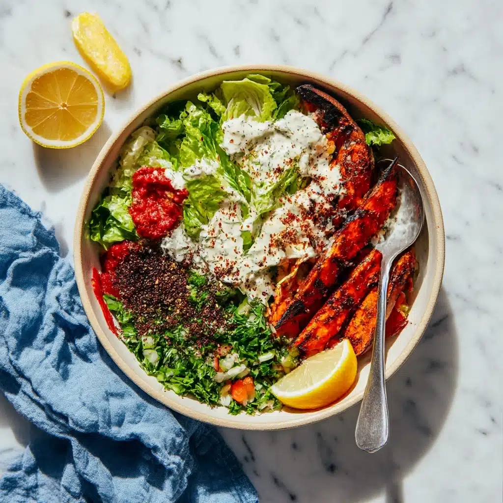 Garlic & Herb Sweet Potato Nourish Bowl (30 Minutes!) Recipe - Recipe Image