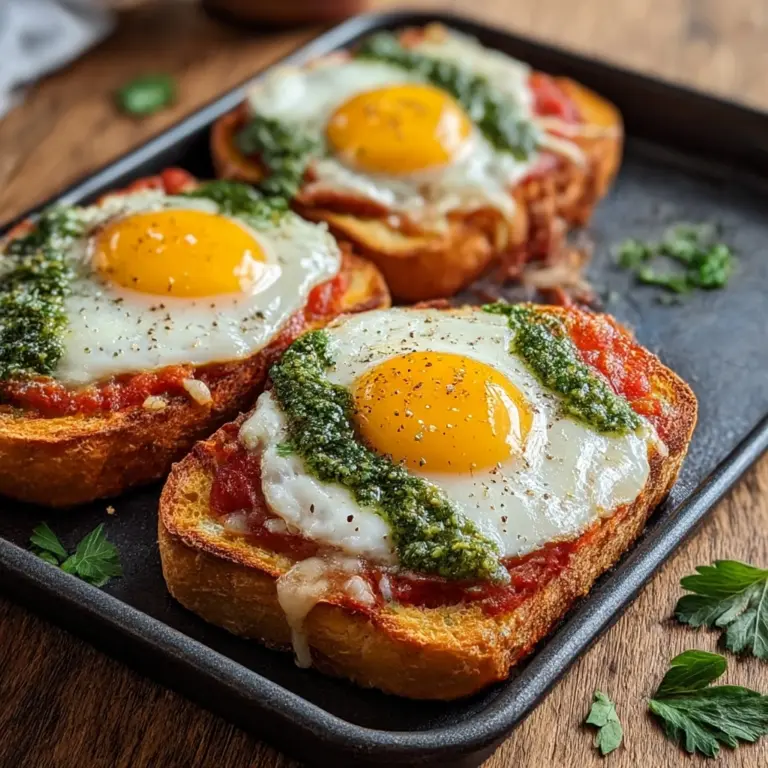 Shakshouka Toast Recipe