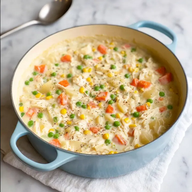 Chicken Pot Pie Soup Recipe