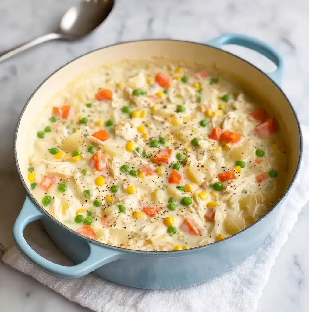 Chicken Pot Pie Soup Recipe