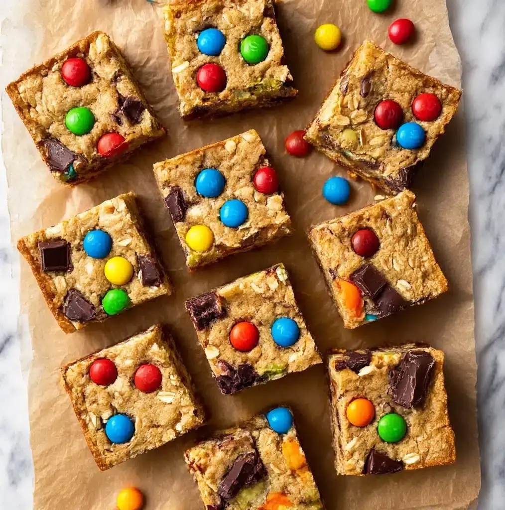 Small-batch Monster Cookie Bars Recipe