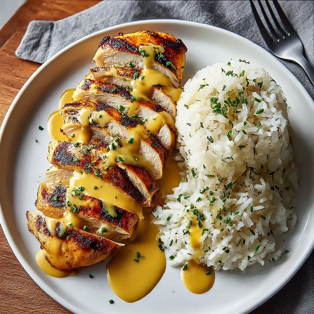 Honey Mustard Chicken Rice Recipe - Recipe Image