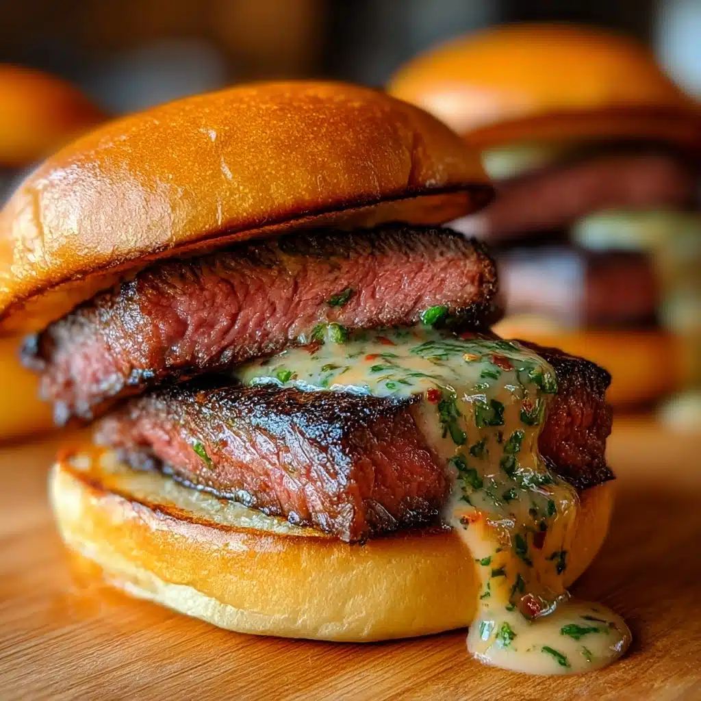 Cowboy Butter Steak Sliders Recipe - Recipe Image