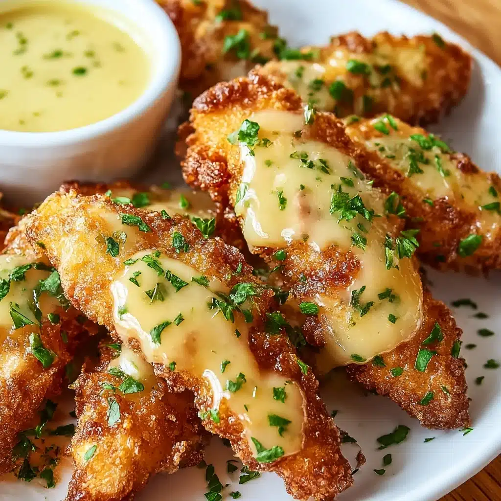 Irresistible Lemon Garlic Parmesan Chicken Tenders Recipe - Recipe Image
