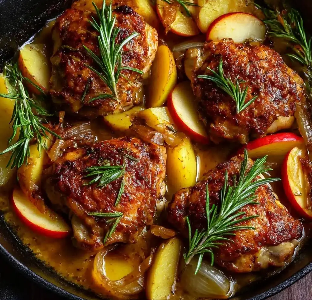 Rosemary Apple Cider Chicken Recipe