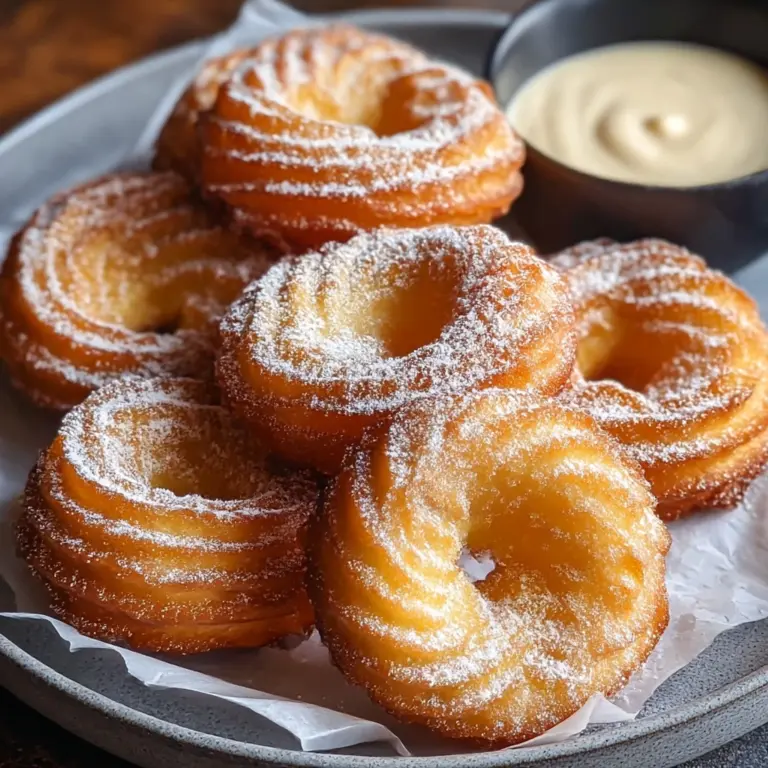 Irresistible French Crullers Recipe