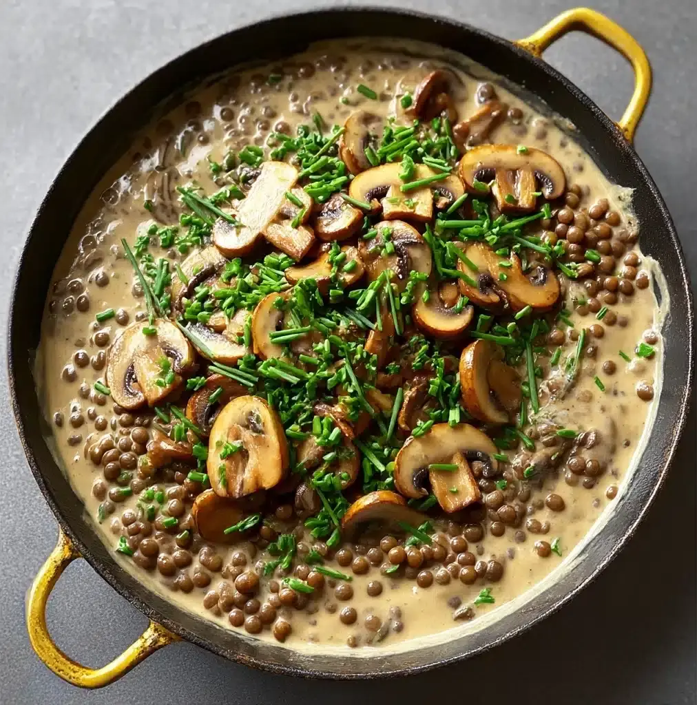 Lentil Mushroom Stroganoff: A Hearty Vegetarian Delight Recipe