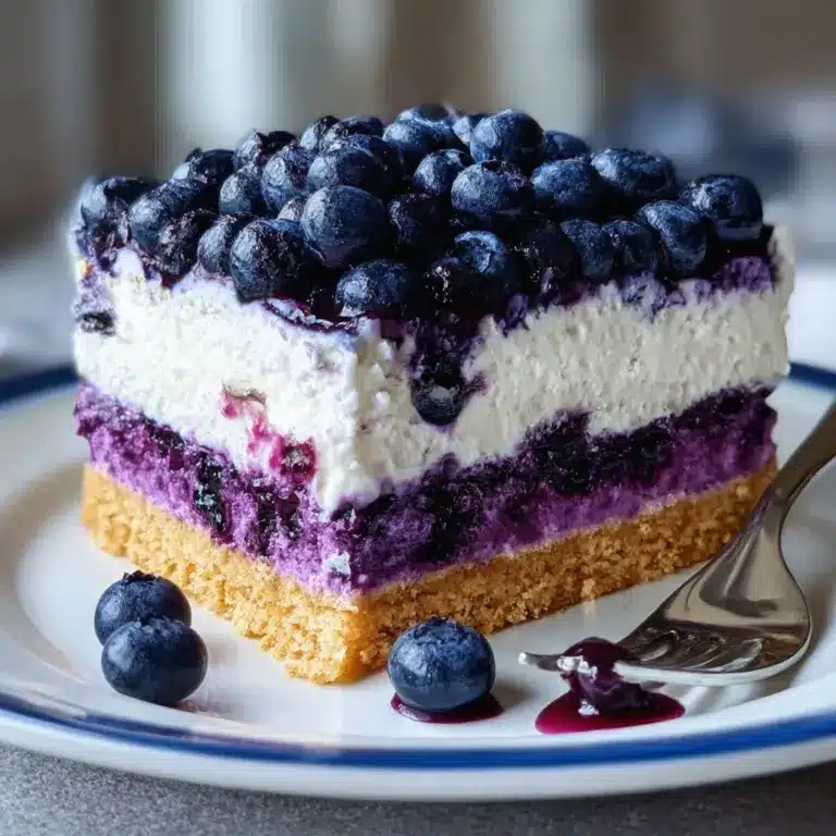 Nova Scotia Blueberry Cream Cake Recipe