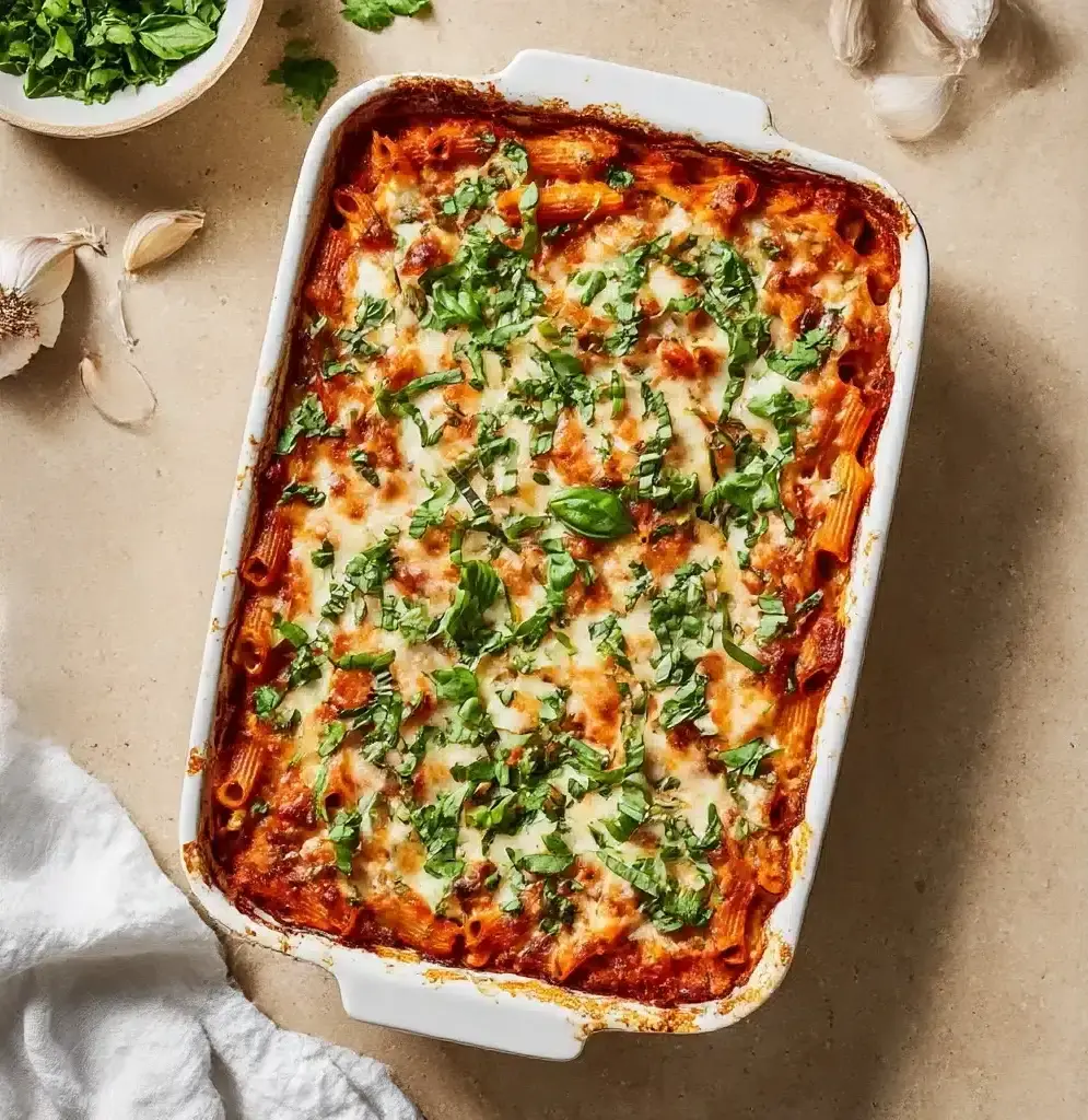 Cottage Cheese Pasta Bake Recipe