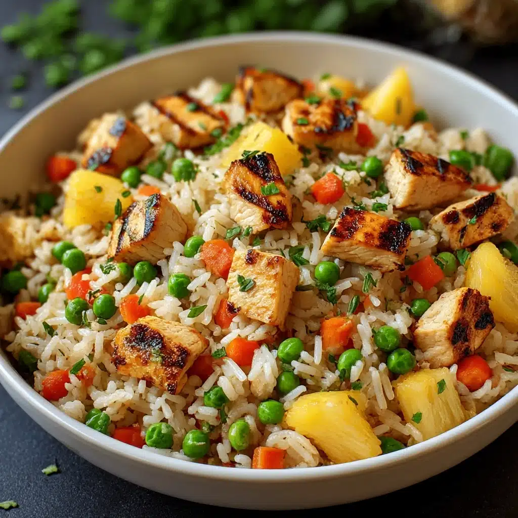 Pineapple Chicken Rice Recipe - Recipe Image