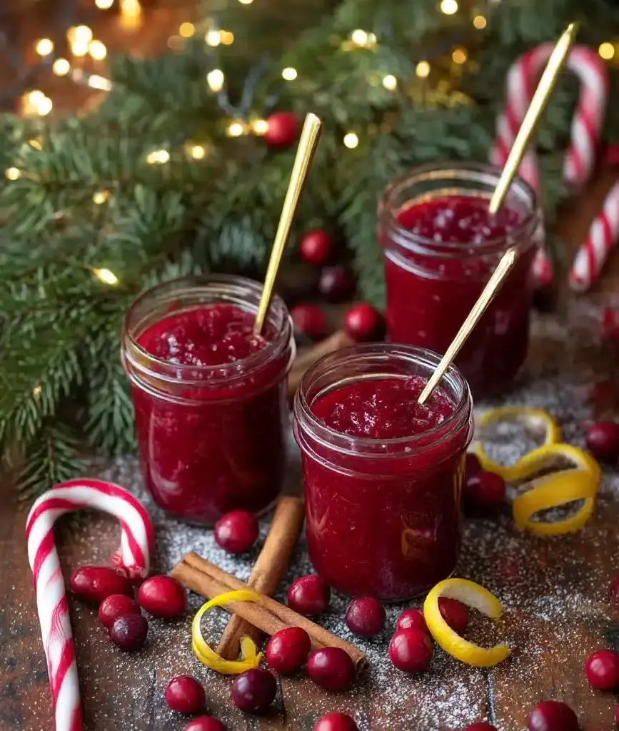 Sweet Christmas Cranberry Jam Recipe