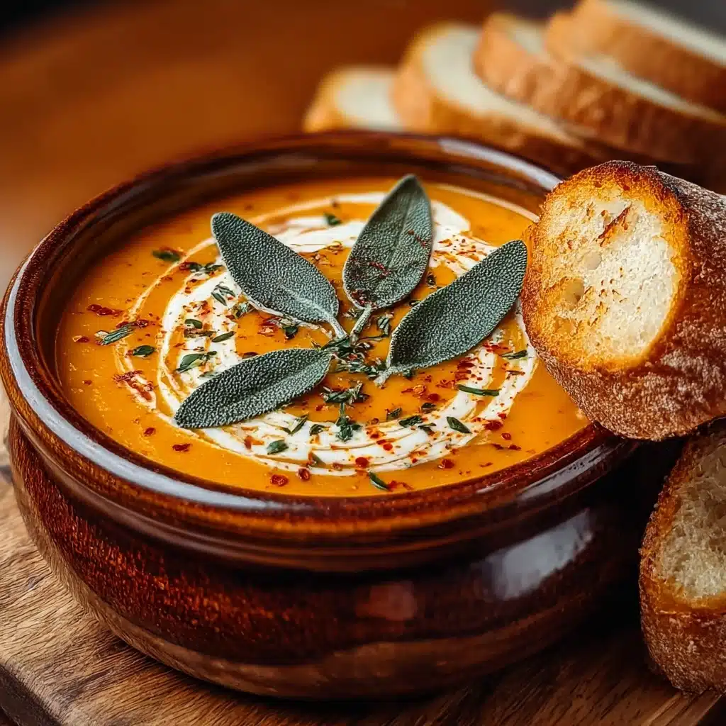 Harvest Delight Pumpkin Sage Bisque Recipe - Recipe Image