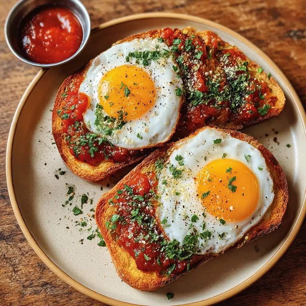Shakshouka Toast Recipe - Recipe Image