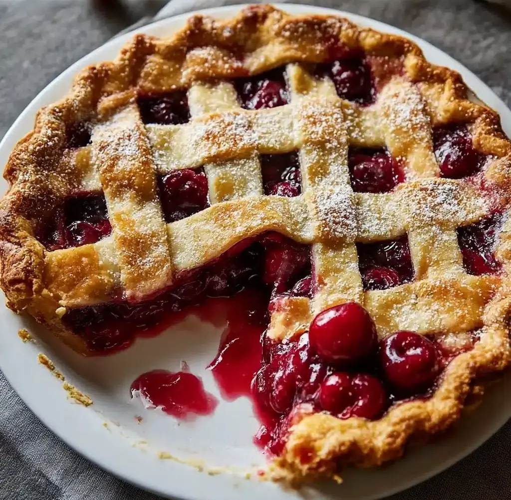 Cherry Pineapple Pie Recipe