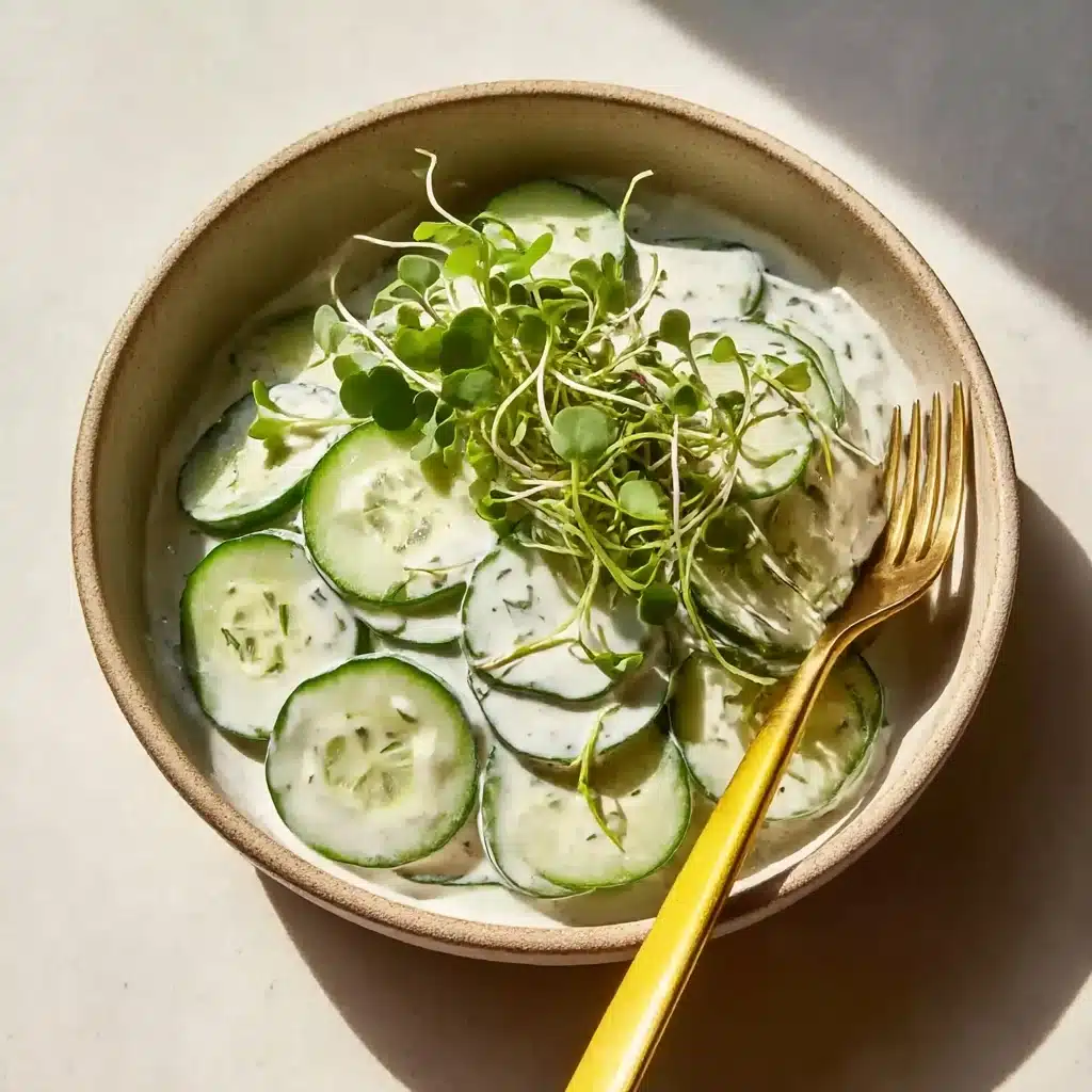 Polish Cucumber Salad Recipe - Recipe Image