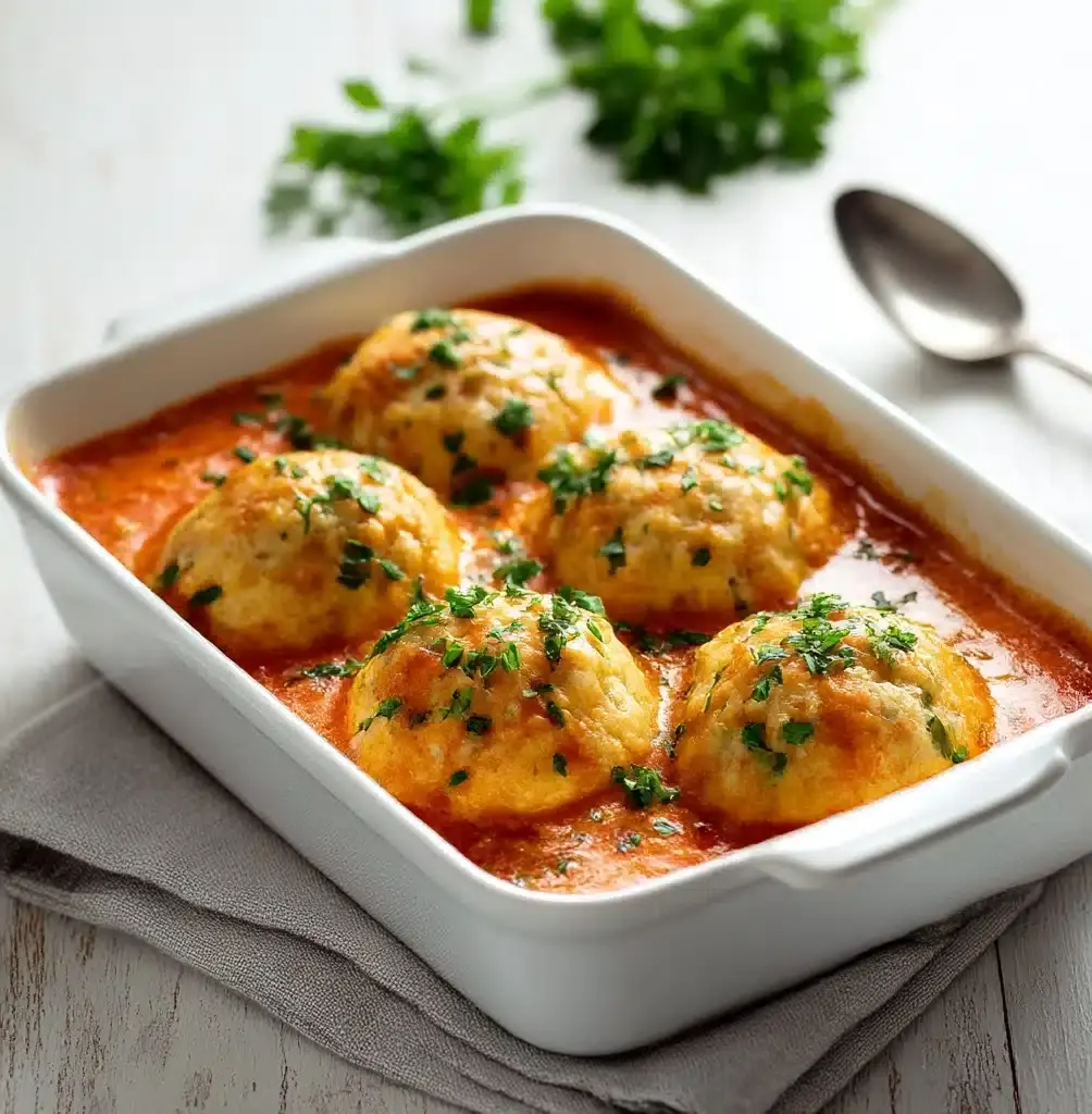 Best Tomato Soup with Cheddar Bay Dumplings Recipe