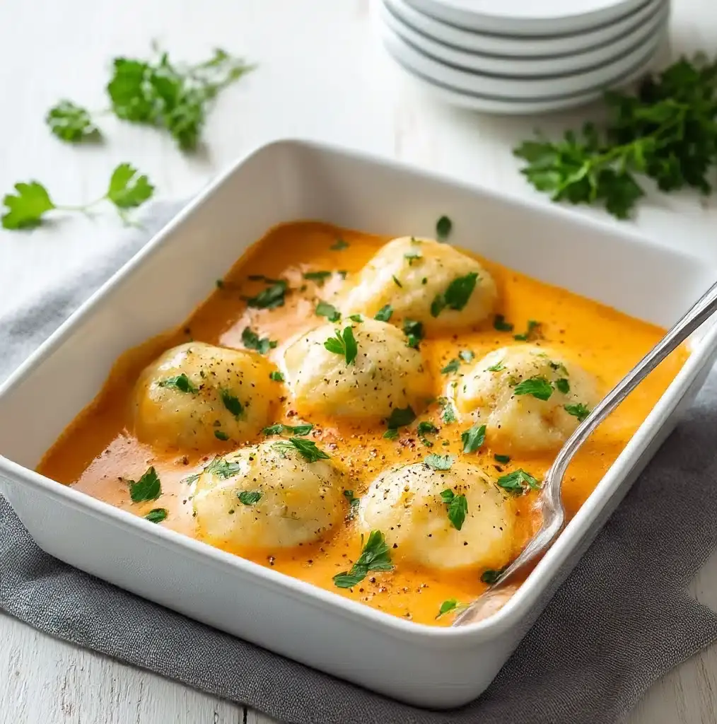 Best Tomato Soup with Cheddar Bay Dumplings Recipe