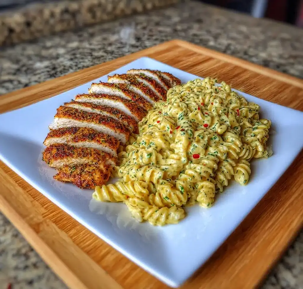 Creamy Garlic Parmesan Chicken Pasta (30-Minute Recipe!) Recipe
