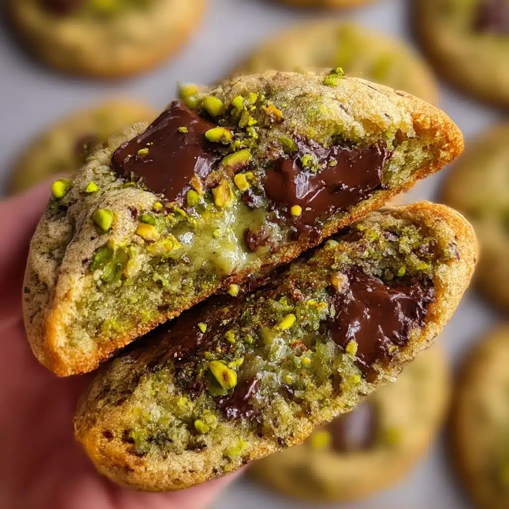 Pistachio Cream Cookies Recipe - Recipe Image