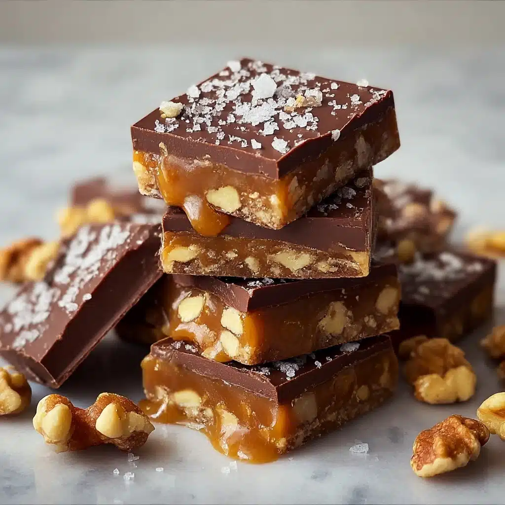 No-Bake Peanut Butter Pretzel Clusters Recipe - Recipe Image