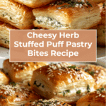 Irresistible Herb and Cheese Stuffed Puff Pastry Bites Recipe