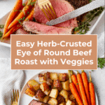 Easy Christmas Beef Roast {Eye of Round} Recipe