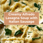 Alfredo Lasagna Soup Recipe