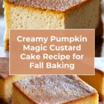 Pumpkin Magic Custard Cake Recipe